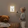 Olifant - Dier - Kinderen Light Box met kabel (Kinderlampje) klein -sfeer4a_kind