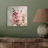 Bloem - Leeuwenbek - Roze - Stengel aluminium wit klein -sfeer2