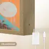 Portret - Vrouw - Abstract - Bloemen Light Box met batterij (Wandlamp) middel -USP_websiteoplaadbaarNL