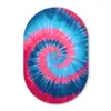 Spiraal - Roze - Draaiend Wandcirkel Ovaal Forex klein -3d