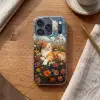 Kat - Bloemen - Ontspannen Telefoonhoesje iPhone 17 Pro klein -sfeer1
