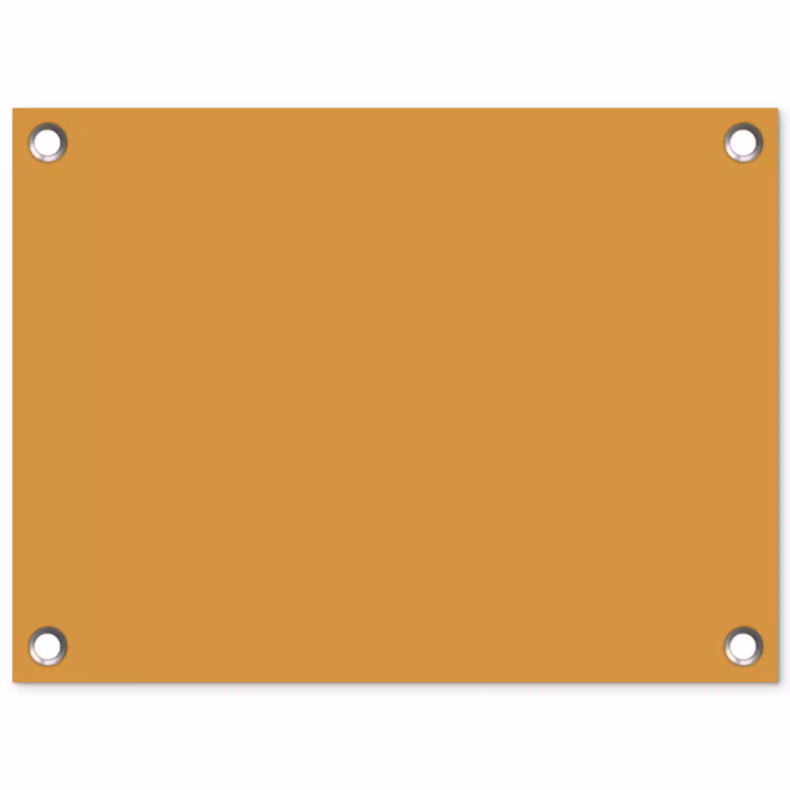 Autumn - Mustard - Geel tuinposter los doek klein 239 -3d