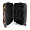 Zoete Snoepwereld NBS - Handbagage koffer - Unisex middel -binnenkant