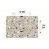 Terrazzo - Patroon - Groen Placemat vinyl groot 368 -specs