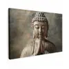 Boedha - Beeld - Bruin - Rust canvas 2cm klein -z3d