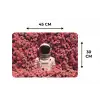 Bloemen - Roze - Astronaut Placemat vinyl groot -specs