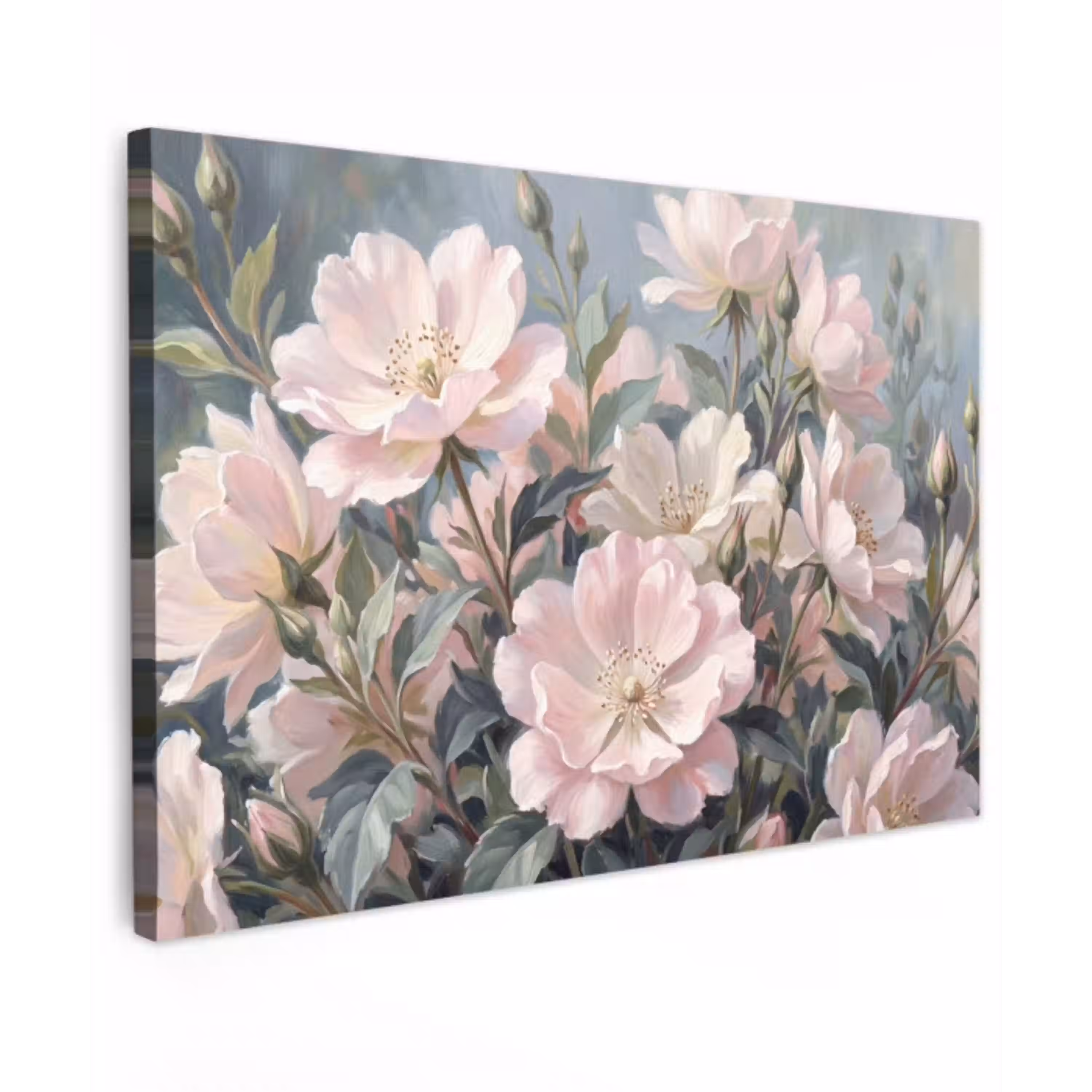Rozen - Illustratie - Roze canvas 2cm klein -z3d