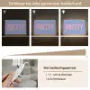 Pretty - Roze - Blauw - Golvend Light Box met kabel (Tafellamp) klein -USP_dimbaarNL