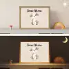 Hond - Gevlekt - Bruin - Stippen Light Box met batterij (Wandlamp kind) middel -sfeer3_kind