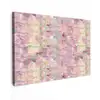 Multi - Zacht - Verf Tuinposter op houten frame 2 cm dik klein 845 -3d