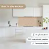 Paisleymotief - Wit - Bloemen - Geel keuken achterwand 2 middel 871 -sfeer4_NL