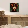Vrouw - Aardbeien - Frambozen - Bramen - Bessen aluminium wit klein -sfeer3
