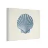 Ribbels - Blauw - Schelp PET vilt klein -3d