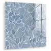 Abstract - Blauw - Bladeren plexiglas 5mm klein -zzzproduct_nieuw