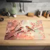 Vogels - Romantic - Bloesemtak Inductie beschermer vinyl 3mm klein -sfeer5