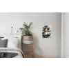 Johanna Henriette Engelen - Dubois Drahonet - Krant textielposter latten blank klein -woonkamer