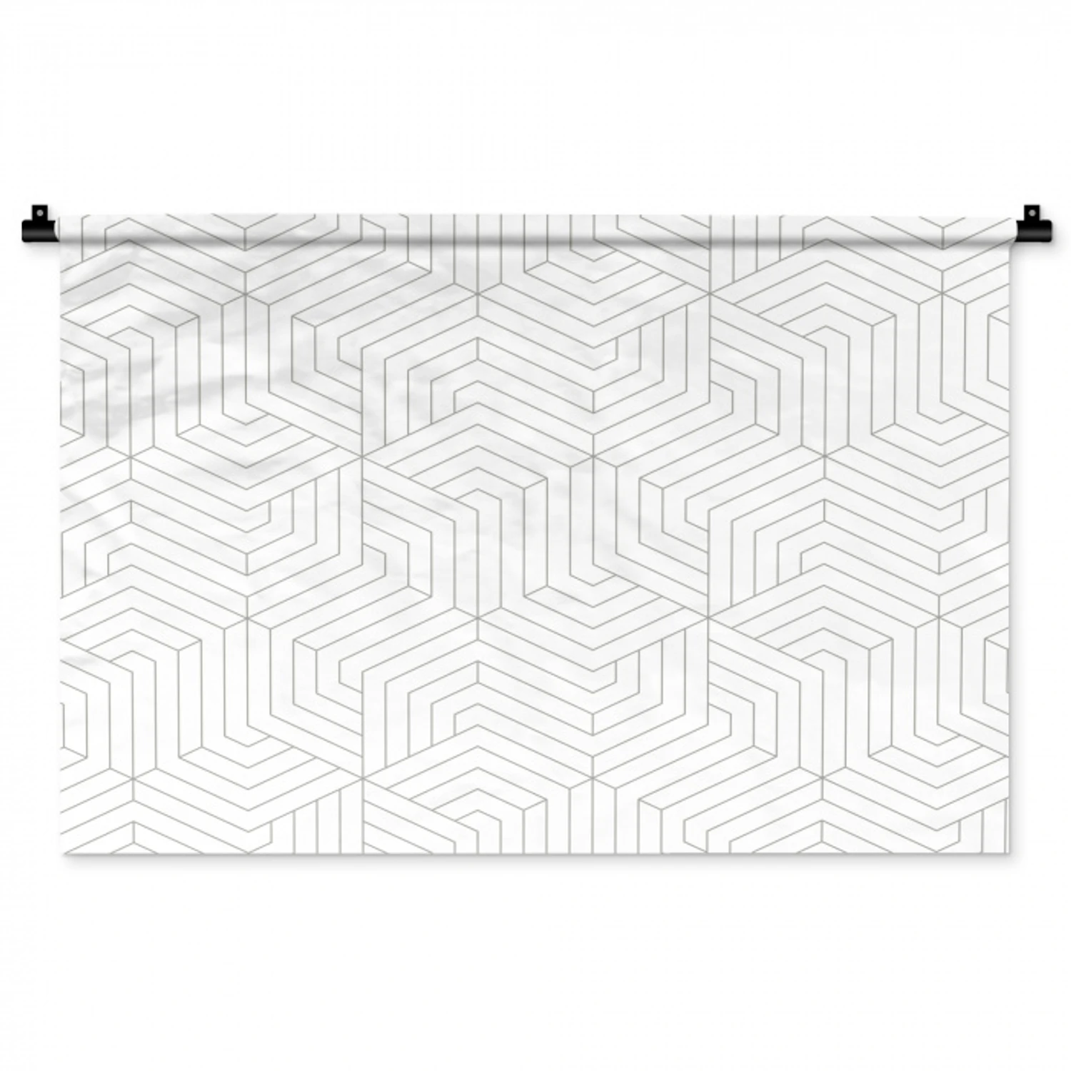 Abstract - Patronen - Design -  Lijn Wandkleed katoen middel 269 -zz3d