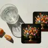 Goud - Bloemen - Kleuren - Vaas onderzetter kurk middel -sfeer4