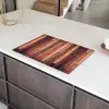 Plank - Vintage - Patroon Inductie beschermer vinyl 3mm klein 276 -sfeer8