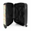 Koraal patroon kleurrijk NBS - Handbagage koffer - Kinderen Unisex middel -binnenkant