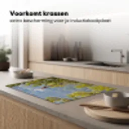 Uil - Oehoe - Bomen - Natuur Inductie beschermer vinyl 3mm klein -sfeer1