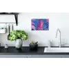 Tijger - Roze - Bladeren - Jungle Muursticker klein -keuken