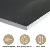 Blad - Groen - Nerven - Regendruppels PET vilt klein -closeup_NL