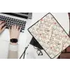 Kersenbloesem - Mus - Roze laptophoes neopreen klein 279 -bureau