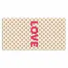 Love - Stippen - Roze Muismat XXL klein -3d_leeg