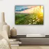 Bloemen - Madelief - Natuur - Zon - Horizon canvas 2cm klein -sfeer6