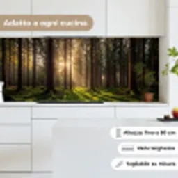 Bos - Gras - Zonlicht keuken achterwand 2 middel -sfeer4_IT