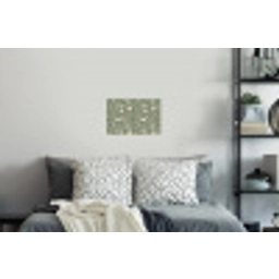 Botanisch - Vogels - Groen Muursticker klein 286 -slaapkamer