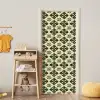 Patroon - Tegel - Groen deurposter klein 289 -sfeer4