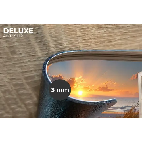 Doorkijk - Strand - Duinen - Zonsondergang Placemat vinyl groot -closeup