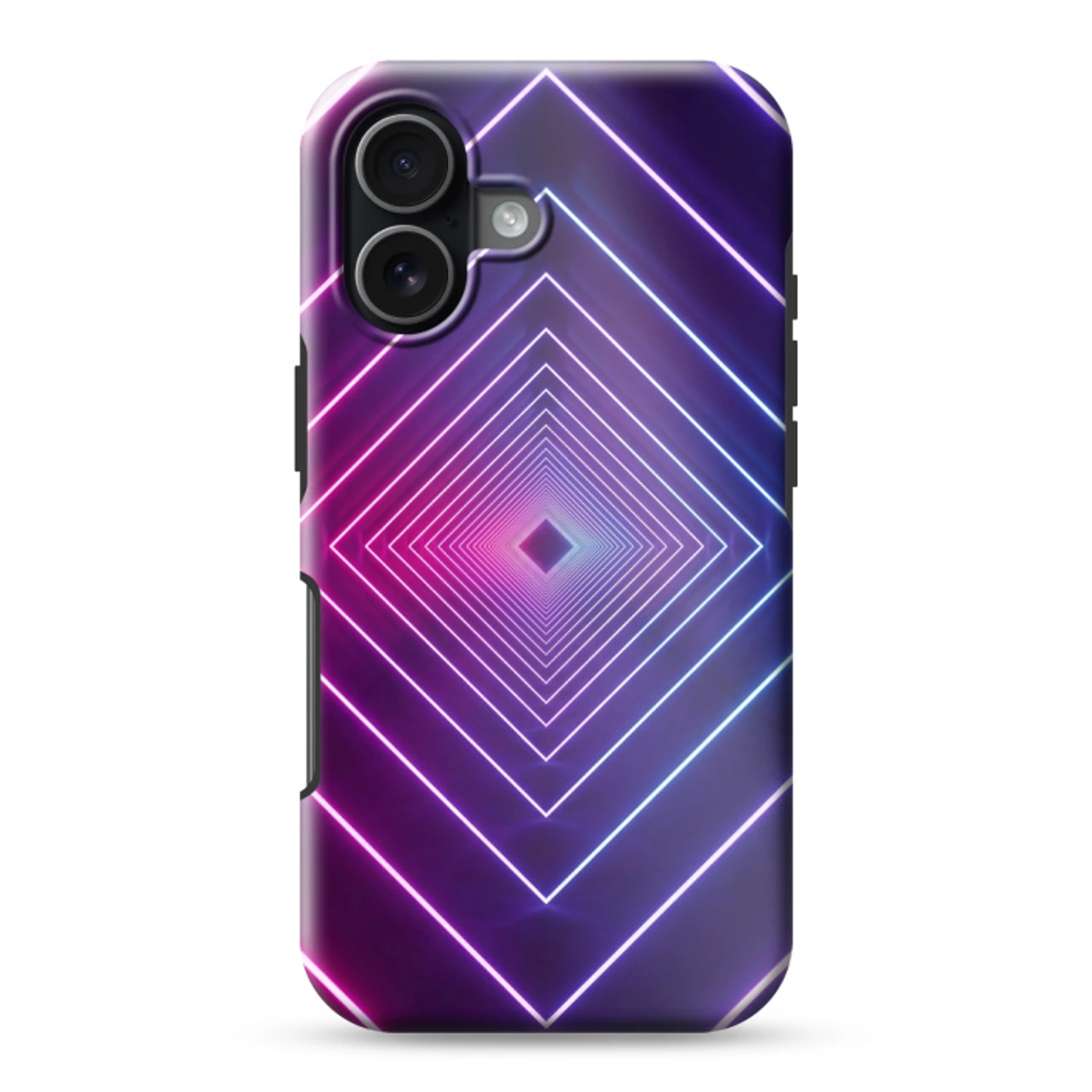 Driedimensionaal - Tunnel - Ruimte Toughcase MagSafe Apple iPhone 17 klein -3d