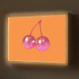Discoballen - Kers - Spiegels - Roze Light Box met batterij (Wandlamp) middel -z3d_website