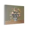 Bloem - Quote - Vintage - Art PET vilt klein -3d