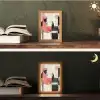 Roze - Abstract - Aesthetic - Modern - Vormen Light Box met kabel (Tafellamp) klein -sfeer3