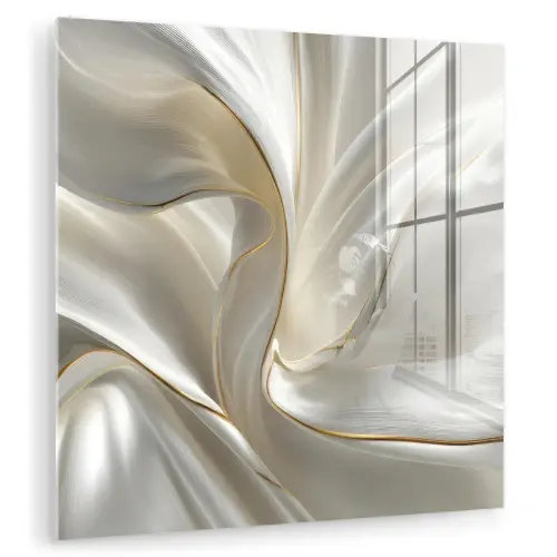 Stof - Plooien - Goud plexiglas 5mm klein -zzzproduct_nieuw