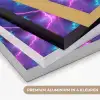 Elektrisch - Neon - Lucht Textielframe zwart klein 947 -USP_kleurenNL