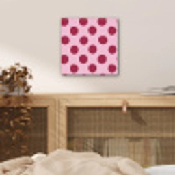 Stippen - Patroon - Bordeaux aluminium wit klein 46 -sfeer3