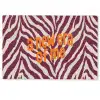 New era - Bordeaux - Zebraprint Deurmat klein -zkaufland3d