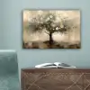 Beige - Abstract - Boom - Goud canvas 2cm klein -sfeer4