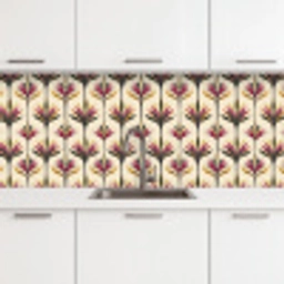 Waaier - Motief - Kleurrijk keuken achterwand 2 middel 871 -3d