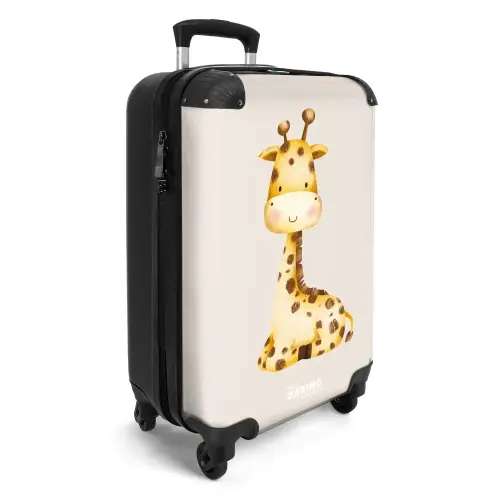 Gigi Giraffe Koffer - NBS - Handbagage middel -productfoto_3d