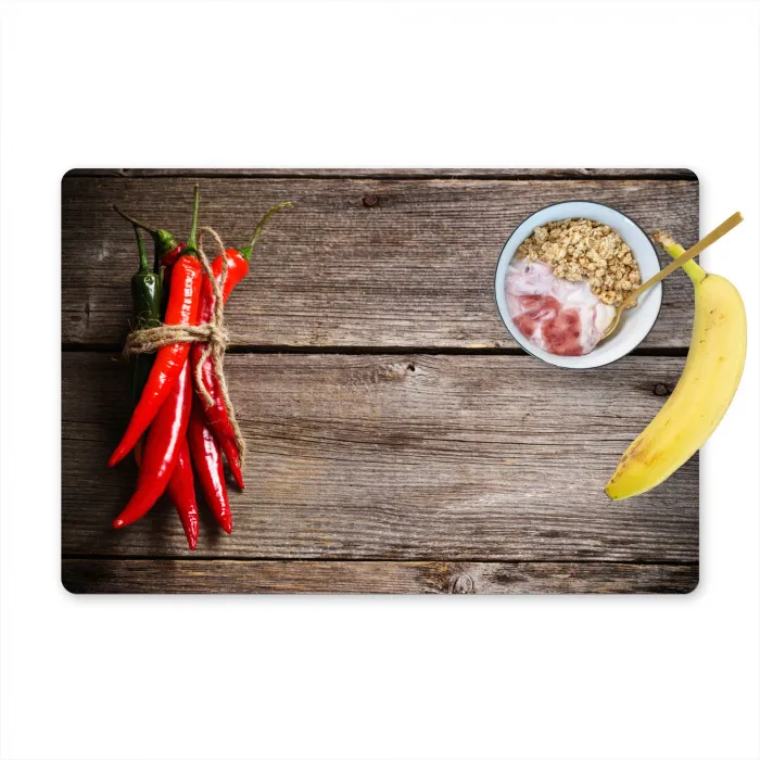 Vurige Chili Knopen Placemat vinyl groot -zzzproduct_Kitchenyeah-website