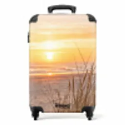 Zonsondergang - Duinen - Zee NBS - Handbagage koffer - Volwassenen Unisex middel -productfoto_recht