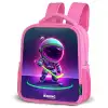 Space hockey Kinderrugzak - Roze middel -schuin