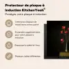 Rode - Bloemen - Vaas Inductie beschermer vinyl 3mm middel -usfeer2_FR