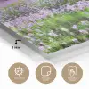 Lavendel - Bloemen - Zonsondergang - Paars - Weide plexiglas 5mm klein -sfeer2